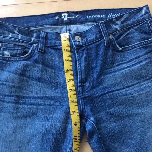 [7 For All Mankind] Roxanne Flood Jeans 30 EUC - Picture 3 of 6